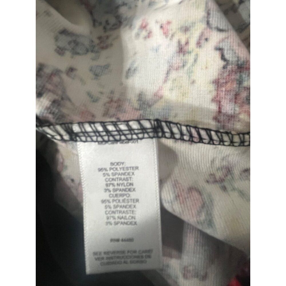 $59.00 Material Girl Junior’s Sleeveless Floral Print Bodyco, Multi, Size S - Picture 7 of 14